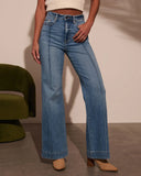 Kyleen Super Stretch Pintuck Flare Jean