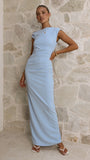Lilah Maxi Dress Baby Blue
