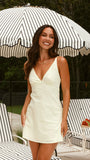 Halina Mini Dress Yellow