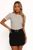 Kimmie Knit Top Stripe