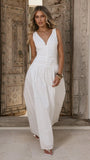 Sanya Maxi Dress White