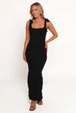 Anicia Midi Dress Black