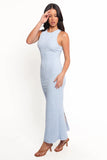 Kristine Maxi Dress Soft Blue