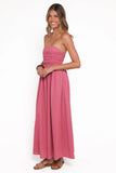Kayt Strapless Dress Petal Pink