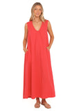 Laurita Maxi Dress Red