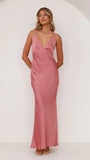 Ziah Maxi Dress Baked Rose