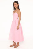 Venice Midi Dress Pink