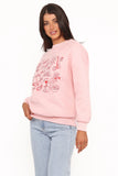 Hannah Sweatshirt Pink