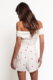 Aisha Shorts White