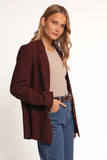 Rhodes Oversized Blazer Espresso