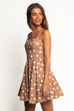 Teaghan Mini Dress Light Mocha