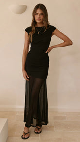 Delara Maxi Dress Black