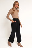 Rissa Wide Leg Pant Black