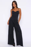 High Line Pants Navy Pinstripe