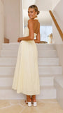 Caden Maxi Dress Lemon