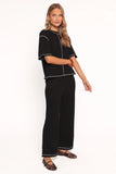 Angler Knit Set Black