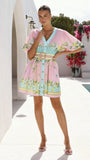 Verna Mini Dress Rosé Lemonade