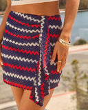 Lennie Wrap Mini Skirt