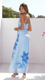 Nina Maxi Dress Blue Paradise