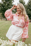Marni Top Pink Floral
