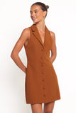 Barrett Mini Dress Brown