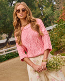 Prairie Dawn Cable Knit Sweater
