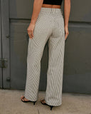 Skyline Striped Straight Leg Pants