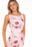 Brissa Maxi Dress Pink Floral