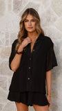 Sylvie Shirt Black