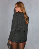 Frosted Gather Tweed Jacket