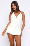 Calling Me Mini Dress Cream