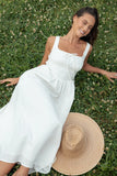 Kinslee Midi Dress White