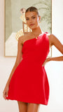 Katalina Mini Dress Red