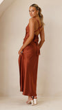 Zendaya Maxi Dress Rust