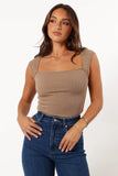 Clara Top Beige