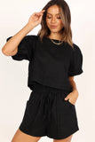 Chelsey Linen Set Black