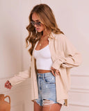 Airy Capsule Button Down Top