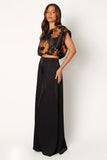 Taya Two Piece Set Black