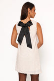 Kezie Sequin Mini Dress Cream