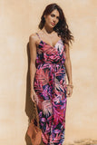 Praiano Jumpsuit Palm Print