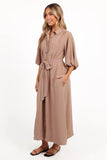 Zanita Midi Dress Toast