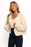 Albertine Cardigan White