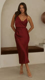 Audrey Maxi Dress Wine