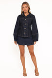 Luchia Denim Jacket Dark Indigo