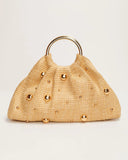 Calista Raffia Tote Bag