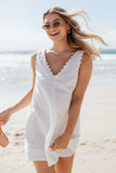 Blaine Mini Dress White