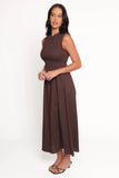 Lanna Maxi Dress Chocolate