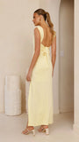 Sachio Maxi Dress Yellow