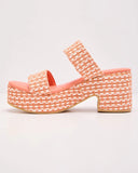 Wyona Straw Platform Heel