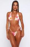 Danica Bikini Top Hibiscus Heatwave